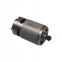 SILNIK SZCZOTKOWY RS550 DC 21V - 12 ZĘBÓW - DUŻY MOMENT OBROTOWY DO NAPĘDÓW