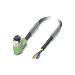 Phoenix Contact 1693526 Sensor/Actuator Cable 4P PVC 3 m M12 Angled