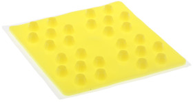 Mata antywibracyjna 100 x 100 x 7mm grubość 7mm 2kg Silikon Taica