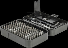 64167 Precision screwdriver set, 130 piece