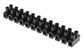 Terminal Strip, PP, 6 mm², RS PRO