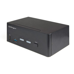 Przełącznik KVM 3.5 mm Stereo SV231DHU34K6, 2-portowy USB 2 1, StarTech.com HDMI