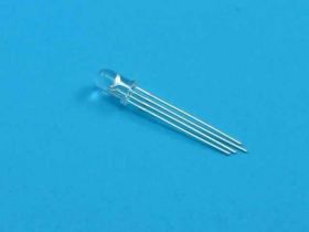LED 5mm RGB 4-PIN 3000mcd 30°WA CLEAR