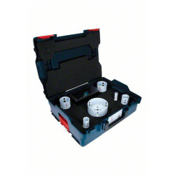 Bosch 2608594270 Hole Saw Set 8-Piece For Wood &amp; Metal 20-114 mm