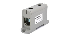 Złączka Szynowa Gwintowa Al/Cu 150Mm2 Szara Wlz-35P/150Sz