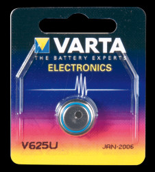 04626 101 411 Alkaline mangan button cell, 185 mAh, 15.5x6.1mm