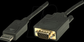 ICOC-DSP-V-030 Cable, DP connector &gt; VGA connector, 1080 p, 3.0 m