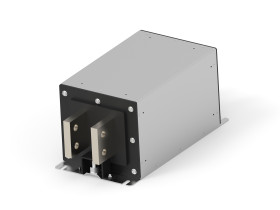 Filtr EMI 1.6kA 1 kV DC TE Connectivity, montaż kołnierzowy/panelowy