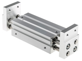 Chwytak pneumatyczny, palce: 2, Podwójna, M5 x 0,8, Równoległy, 0,6 MPa