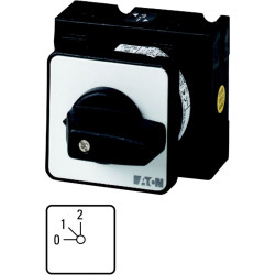 Przełącznik krzywkowy 3-pozycyjny Eaton 3P 3 45° 32A Eaton Moeller Series T3 690V (Volts)