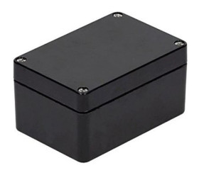 Obudowa Czarny IP66 Silikon, 190 x 75 x 55mm, RS PRO