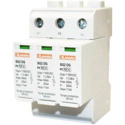 Ogranicznik przepięć C typ 2 1100V DC LSC PV 1000A do aplikacji fotowoltaicznych SG2DGK10M3