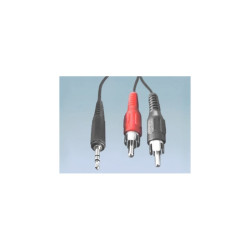 Kabel jack 3,5st-2*RCA 1,5m