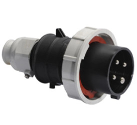 Wtyczka QUICK-CONNECT TE Plus z zintegrowanym zadławieniem MULTI-GRIP 32A 4p 500V 7h IP67 21352