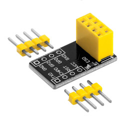 Breadboard adapter for ESP-01S Breadboard-to-ESP8266 01S Serial Wireless Wifi Module