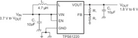 0.7-VIN, adjustable output voltage boost converter with 5.5-μA quiescent current
