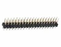 PH254-D-40S/2 Listwa PH 2x20 pin prosta, podwójna (gold pin) raster 2.54 mm - opakowanie 2 szt.