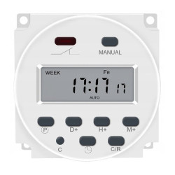 Programator Czas. 24V AC/DC 60mm Wyłącznik Czasowy Cn101A timer cyfrowy
