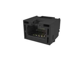 Złącze Ethernet Żeński Złącze RJ45 Montaż powierzchniowy Cat6a Amphenol Communications Solutions 8-żyłowe