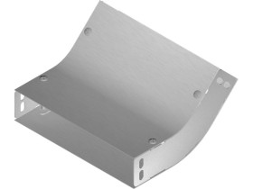 Łuk 45st LUMBJ50H42 grubość blachy 1,0mm 141702 BAKS