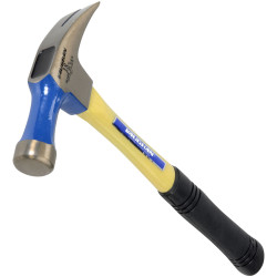 Vaughan 138-20 E18F Electrician&#x27;s Hammer Fibreglass Handle 510g (18oz)