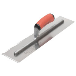 Marshalltown MLF1416SD LayFlat 6mm Notch Trowel 16 x 4in