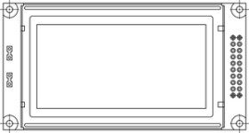 LCD-128H064M 128 x 64 Graphic LCD