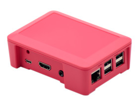 Modular Raspberry Pi 3 Case - Pink