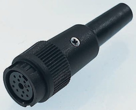 Złącze wielostykowe przemysłowe 3-pinowe Subminiaturowe Montaż na kablu Gniazdo binder