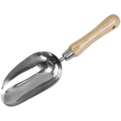 Sealey GTWH006 Premier Garden Scoop with Ash Handle &amp; Stainless Steel Head