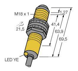 Opto-czujnik Turck S186ELD 3031407 1 szt.