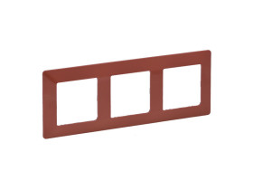 VALENA LIFE Ramka 3 potrójna ceglasty 754073 LEGRAND
