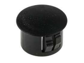 Zaślepka do dławnic kablowych Nylon 66 Czarny RS PRO średnica otworu 12.7mm Niegwintowany