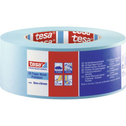 tesa 04438-00064-00 Premium Masking Tape 50m x 50mm blue UV/moisture-resistant