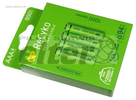 Akumulator AAA R3 950mAh GP ReCyko