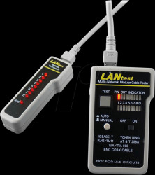 256551 LANtest Cable Tester, Multinetwork