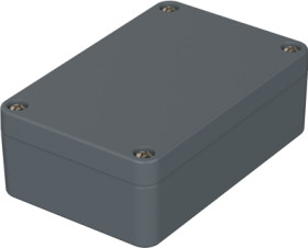 ABS enclosure, (L x W x H) 98 x 64 x 34 mm, gray (RAL 7035), IP65, 38102000