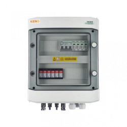 Skrzynka przyłączeniowa DC+AC z ogranicznikiem przepięć 1000V typu 2, 2x łańcuch PV, 2x MPPT, ogr. AC typ 2, 20A 3-F SH-102 DCAC