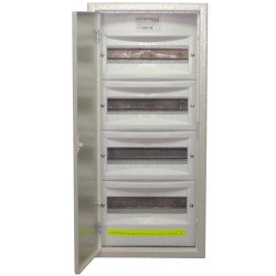 Rozdzielnica 4x12 metalowa z zamkiem NRP12-4z Elektro-met