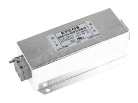 Filtr EMC 10A 1-fazowy 18mΩ 250 V AC/DC 60Hz EPCOS Montaż kołnierzowy