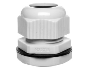 Dławnica kablowa poliamidowa M32 IP68 DP-EN 32 HM szara E03DK-01040100501