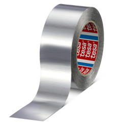 Taśma aluminiowa szerokość 25mm Taśma klejąca grubość folii 0.05mm Tesa Brak