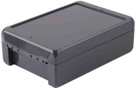 Obudowa Poliwęglan V0 szerokość zew. 125 mm długość zew. 191 mm wys. zew. 60 mm Bopla IP66, IP68 Szary grafitowy