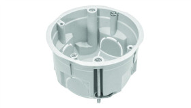 Puszka Końcowa Pk60 Lux Do Płyt Gipsowych Biała A.0046L /100Szt./