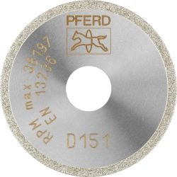 PFERD TOOLS 68404015 D1A1R 40-1-10 D 151 GAD Tarcza tnąca diamentowa Średnica 40 mm Średnica otworu 10 mm termoutwardzal