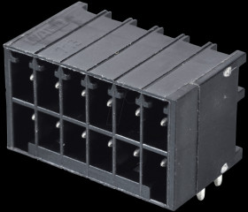 713-1426 MINI HD pin header, angled, 2x6-pin, RM 3.5