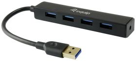 Equip 128953 USB-Hub 4 porty USB-A USB 3.0 5 GBit/s czarny Equip Life 4-Port USB 3.0 Hub - Hub - 4 x SuperSpeed USB 3.0