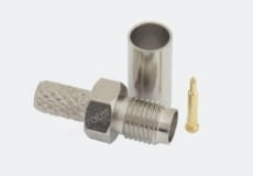 Gniazdo RSMA zaciskane na przewód koncentryczny RG58