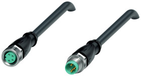 Pepperl+Fuchs 245140 Złącze konfekcjonowane czujnika/aktuatora 3 m Ilość pinów: 4, 3 1 szt.