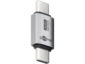 Adapter USB-C prosty, USB4 Wtyk USB-C Wtyk USB-C